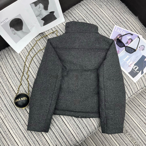 LP 25 Jacket Gray Wool Fabric Down 308188