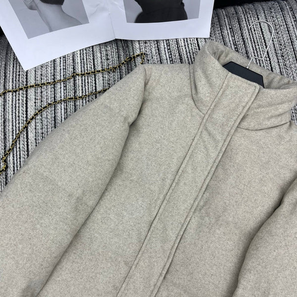 LP 25 Jacket Ivory Wool Fabric Down 308192