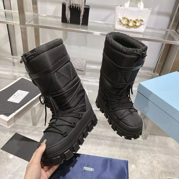 SCARPONI DA SCI IN RE-NYLON CON BORSA NERA