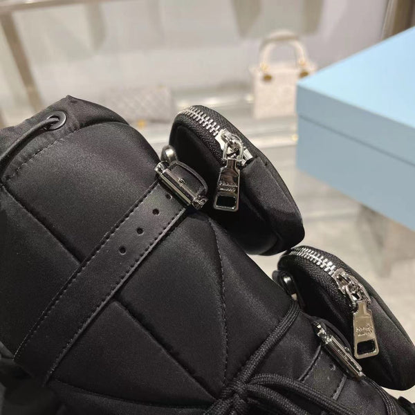 SCARPONI DA SCI IN RE-NYLON CON BORSA NERA