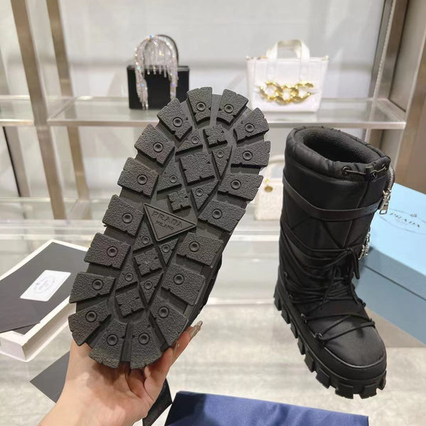 SCARPONI DA SCI IN RE-NYLON CON BORSA NERA