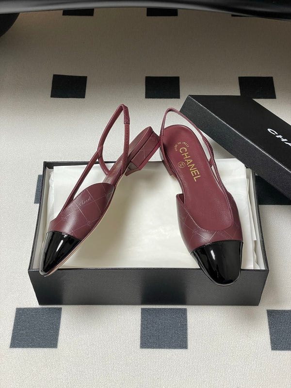 CC 25P Pelle di vitello trapuntata bordeaux