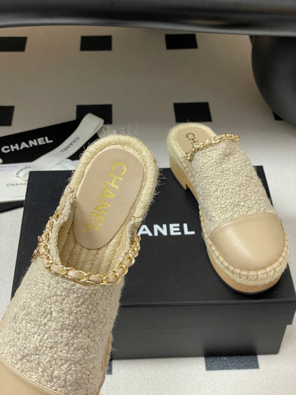 CC 25 Mules con plateau Begei in pelle di pecora 356396