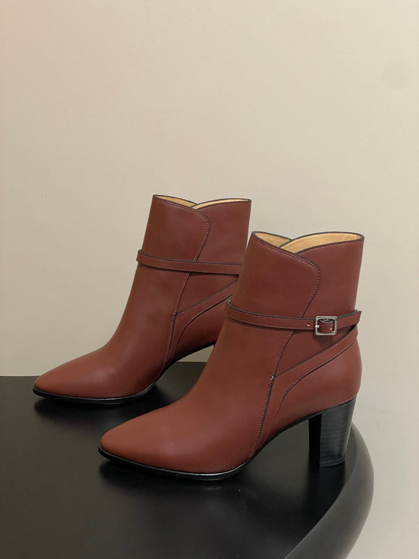 LP Felicity Ankle Boots 70mm Red Desert Cowhide 440310