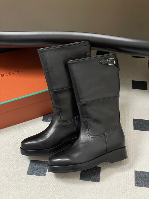 LP 25 Lupo Boot Black Calfskin 534661