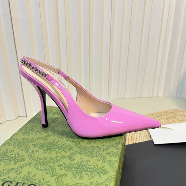 GG Women's High Heels Pink