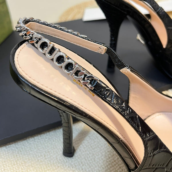 GG Women's High Heels Black