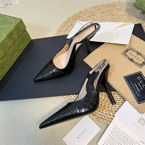 GG Women's High Heels Black