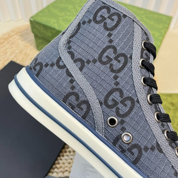 Sneaker alta GG Tennis 1977 nera grigia Caro