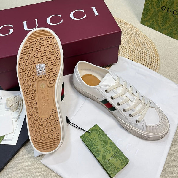 Sneakers GG Julio Canvas bianche