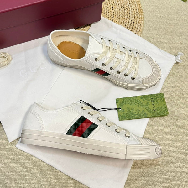 Sneakers GG Julio Canvas bianche