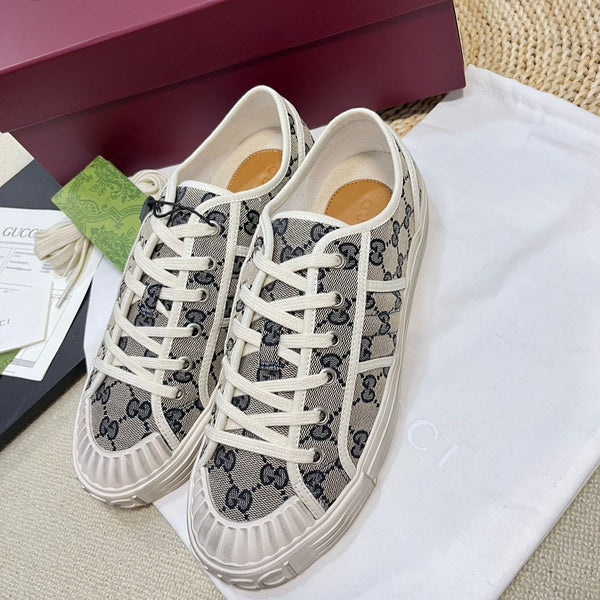 Sneakers GG Julio Canvas Nero Caro