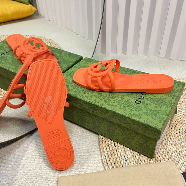 GG Rubber Slide Orange Tiger