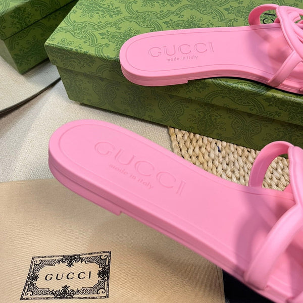 GG Rubber Slide Pink