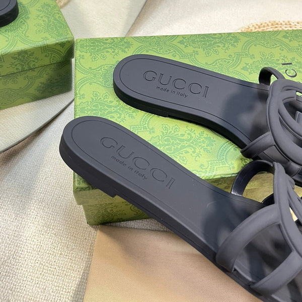 GG Rubber Slide Black