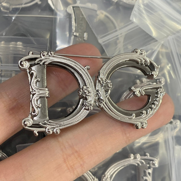 D&G Brooch Silver 191896