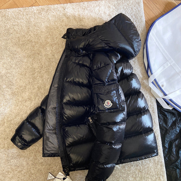 Moncler 2025 Blouson Maya Nylon Noir Duvet