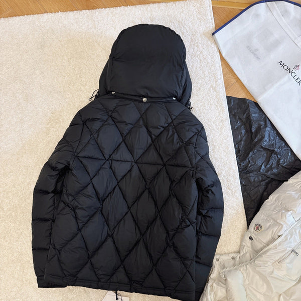 Moncler 2025 Blouson Averole Noir Polyester Duvet