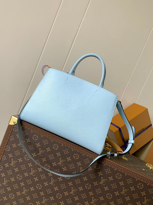 LV Marelle 30cm Tote Bag Blue Epi grain leather 241068