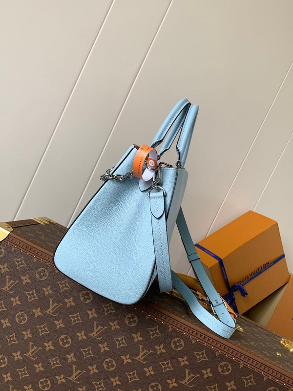LV Marelle 30cm Tote Bag Blue Epi grain leather 241068