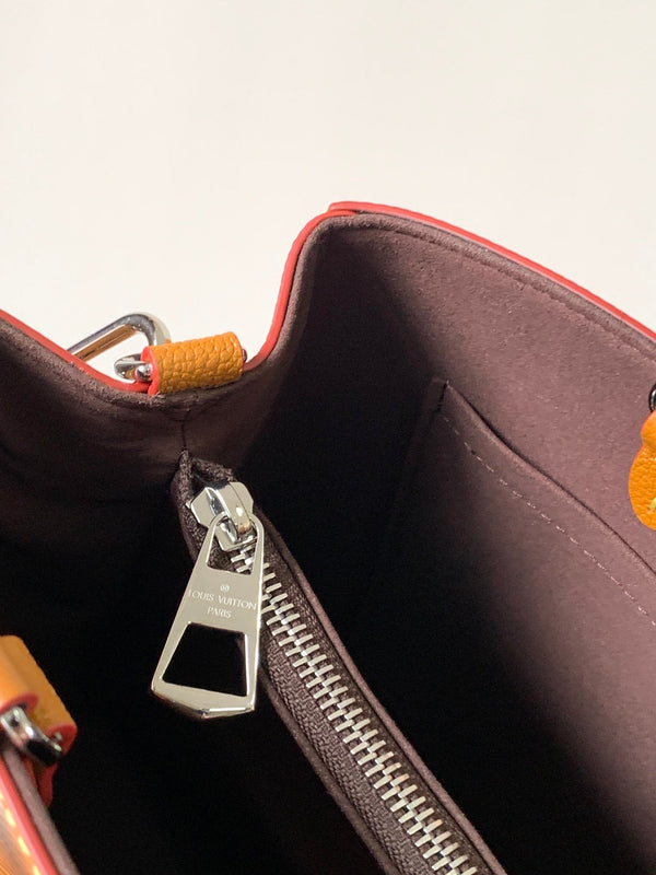 LV Marelle 30cm Tote Bag Caramel mix Brown Epi grain leather 241072