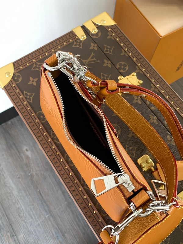LV Marellini 19cm Caramel Epi Grain Cowhide Metal HW