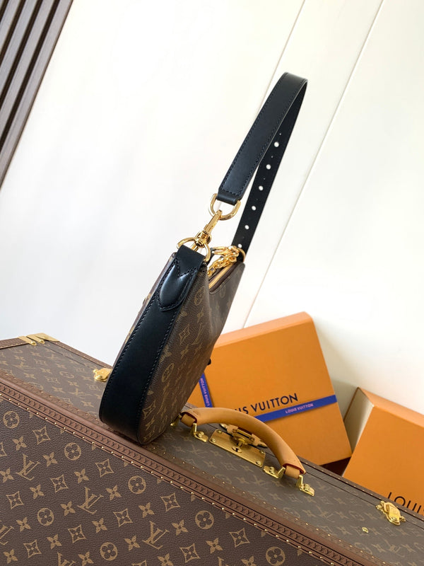 LV Cookie BB Bag 28.5cm Brown Monogram Canvas & Cowhide GHW