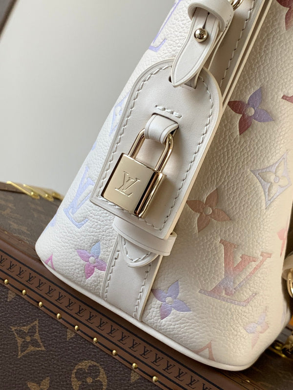 LV All In BB Dream Monogram Embossed Cowhide- Light GHW