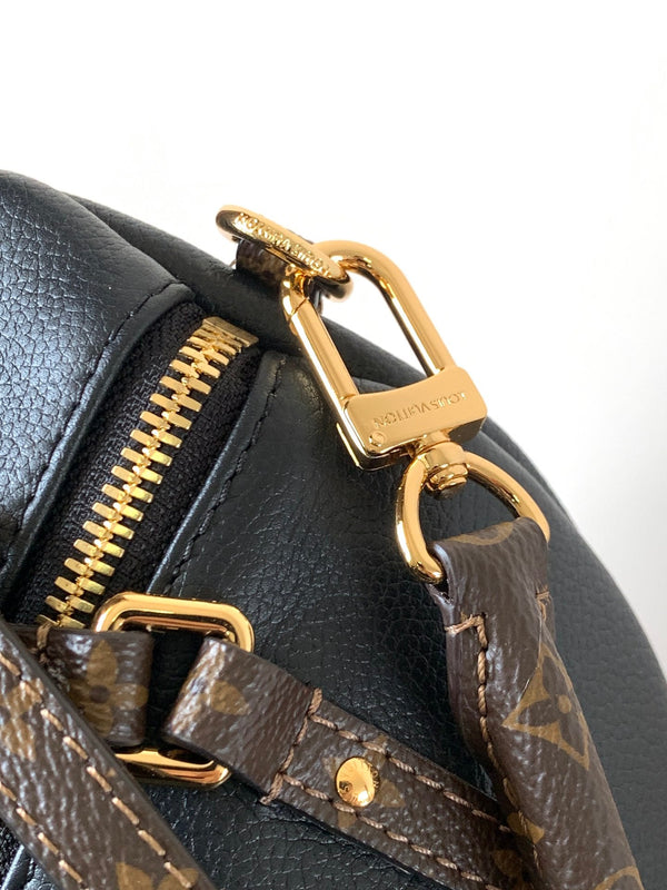 LV M26037 Express Travel 45cm Black Cowhide GHW