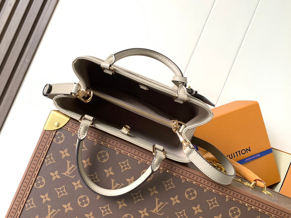 LV City Avenue PM 30cm Apricot Monogram Embossed Shadow Cowhide
