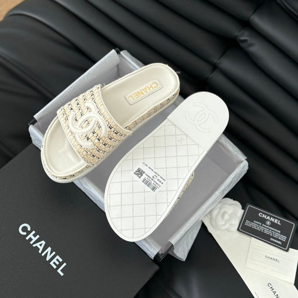 Slippers Sheepskin Beige Cream