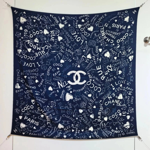 CC 26s Scarf 140 In Cashmere And Silk 504790