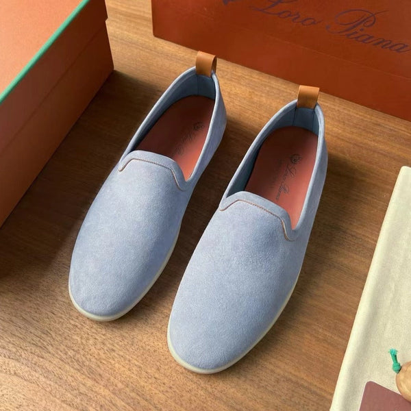 MOCASSINI LP VENICE WALK IN CAMOSCIO ZAFFIRO