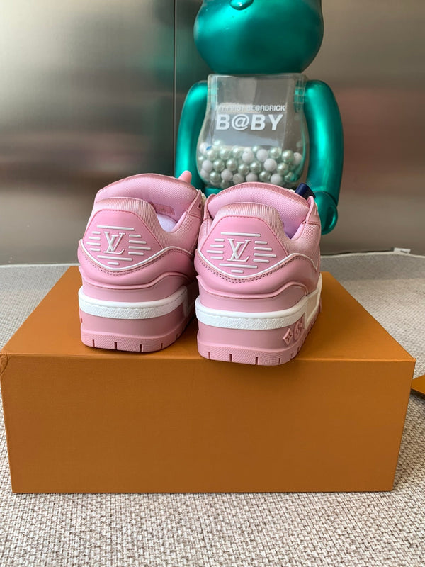 LV Trainer Maxi Sneaker Pink Calfskin