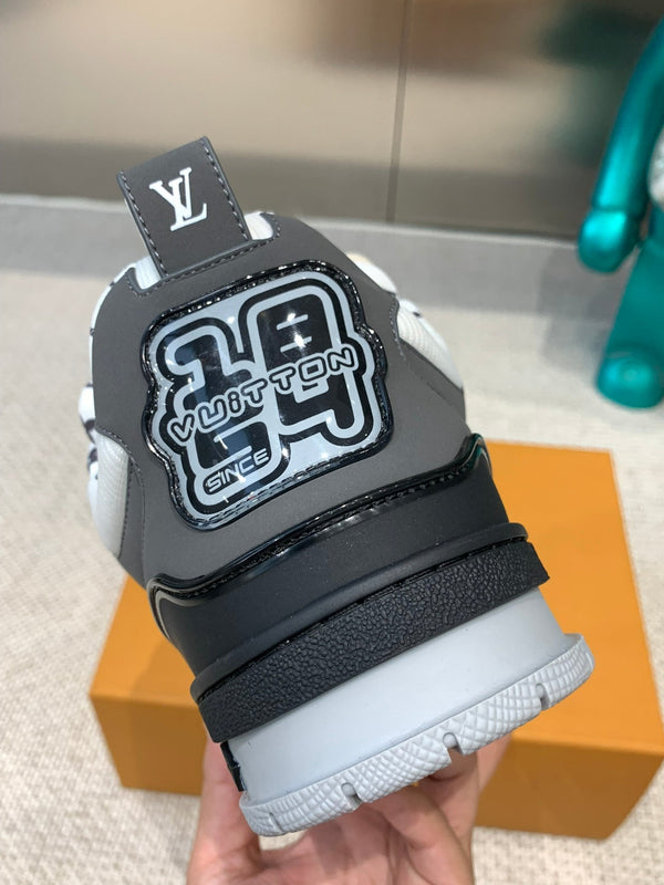 LV Skate Sneaker Black Mix White Cowhide