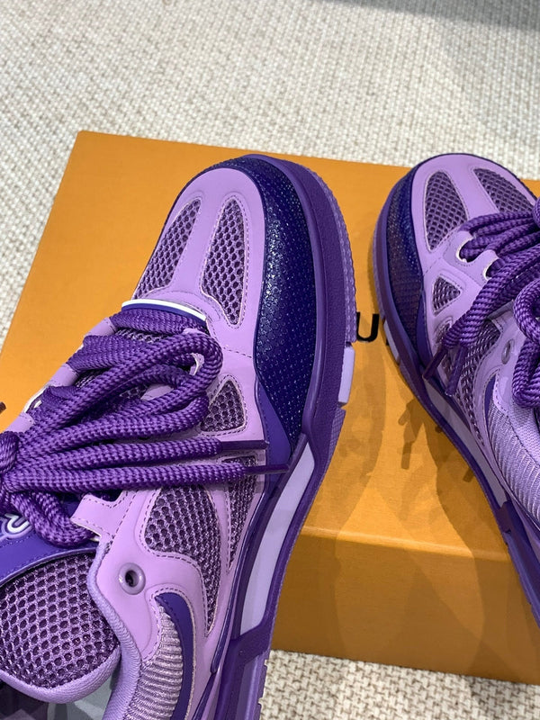 LV Skate Sneaker Purple Cowhide