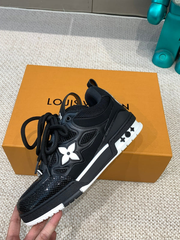 LV Skate Sneaker Black Cowhide