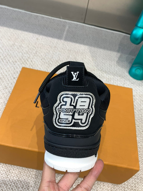 LV Skate Sneaker Black Cowhide