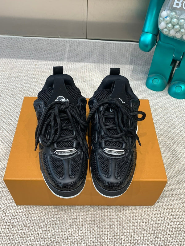LV Skate Sneaker Black Cowhide