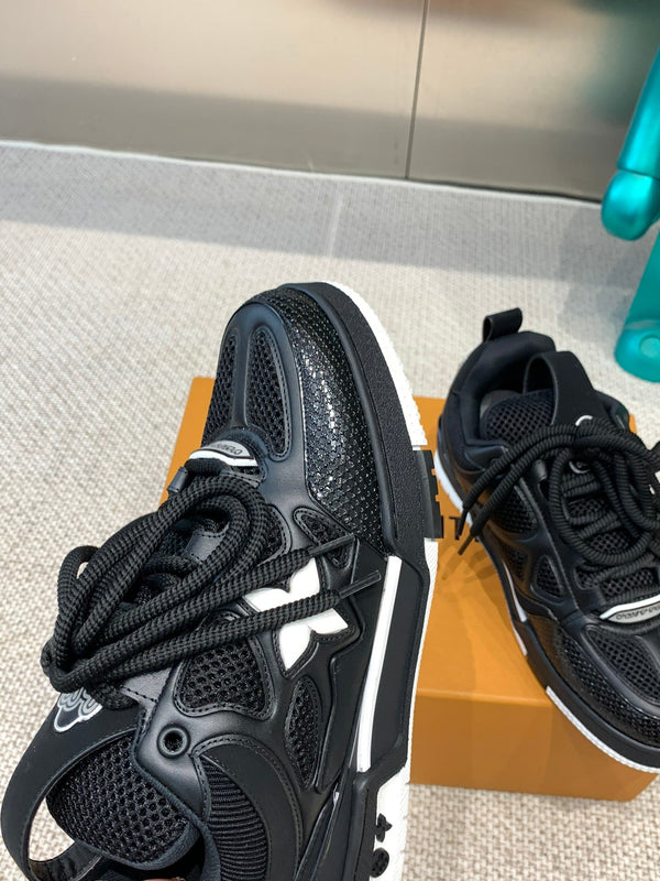 LV Skate Sneaker Black Cowhide