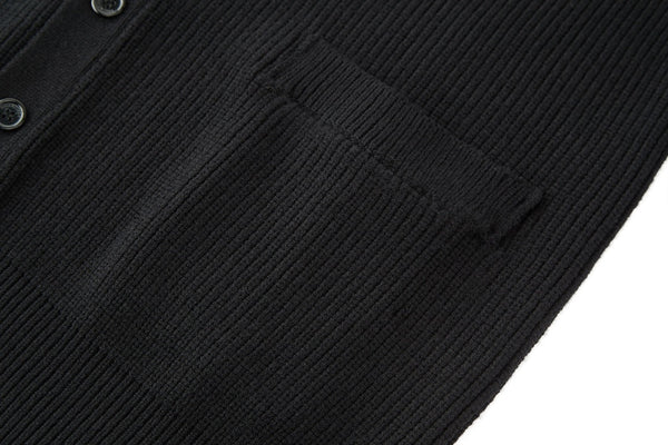 Balenciaga 25 Cardigan Black Wool 0005