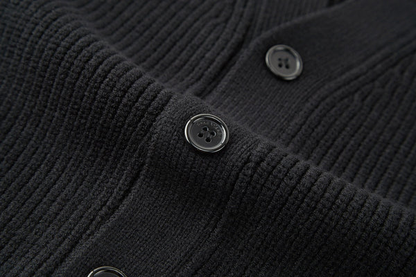 Balenciaga 25 Cardigan Black Wool 0005