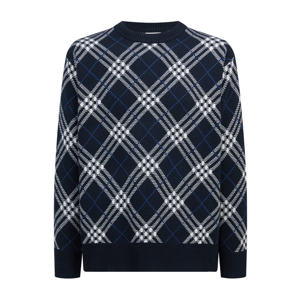Bur 25 Sweater Navy Blue Wool