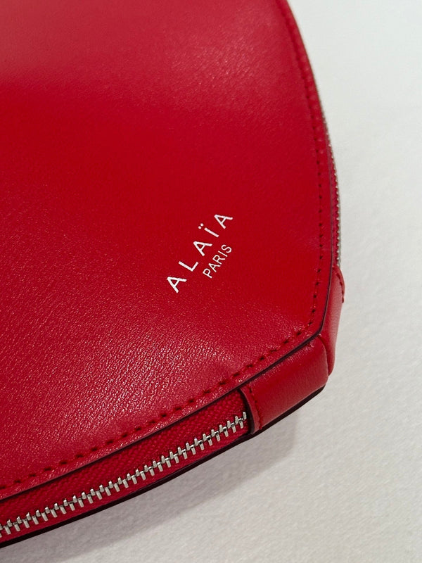 LE COEUR BAG 21 IN CRIMSON RED CALFSKIN