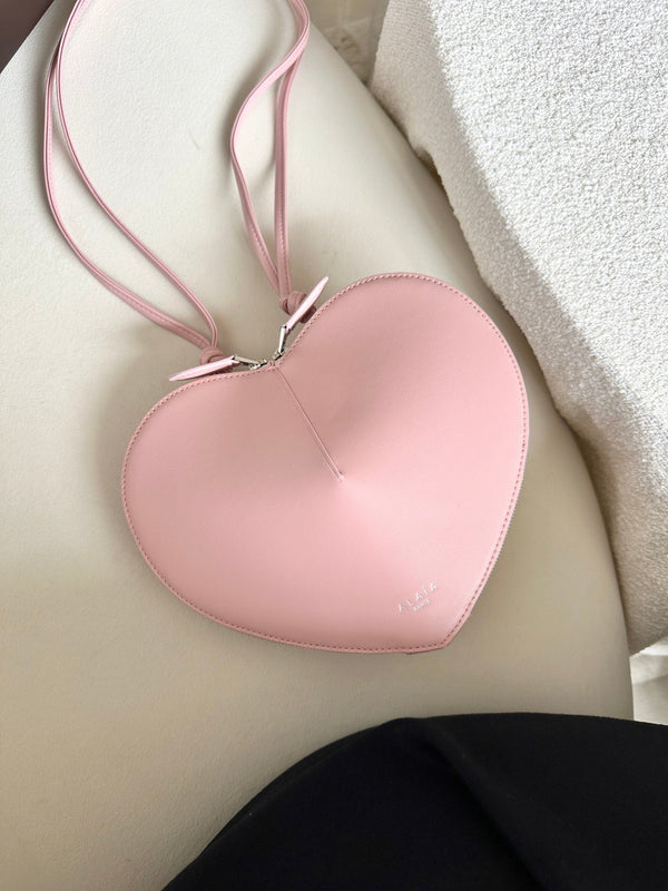 LE COEUR BAG 21 IN CUPID PINK CALFSKIN