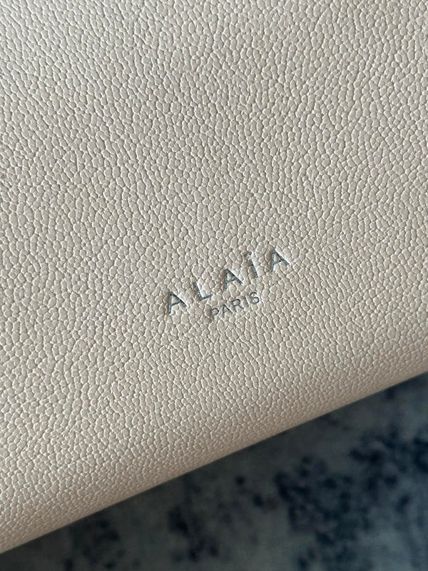 LE TECKEL SMALL BAG 27 IN BISQUE GOATSKIN