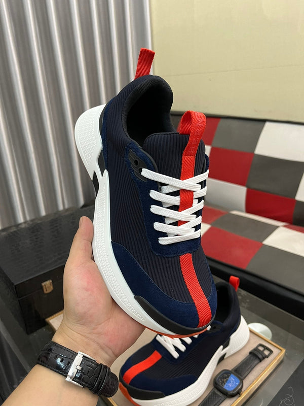 HM HUGO SNEAKER BLACK AND NAVY WEAVE