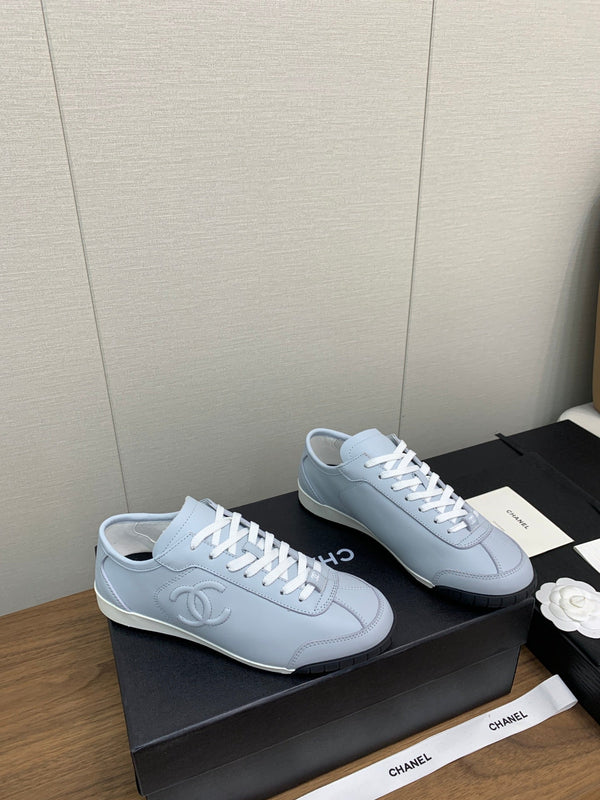 CC Sneaker 15mm Light Blue Lambskin
