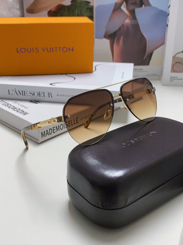 OCCHIALI DA SOLE PILOT 582591 IN METALLO AVANA CON LENTI FUMO MARRONE