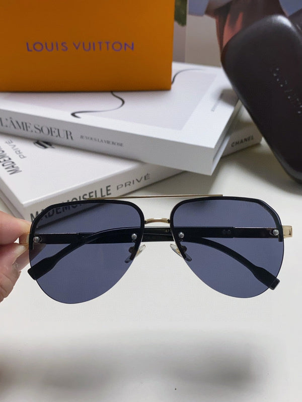 OCCHIALI DA SOLE PILOT 582592 IN METALLO ORO LENTI NERE